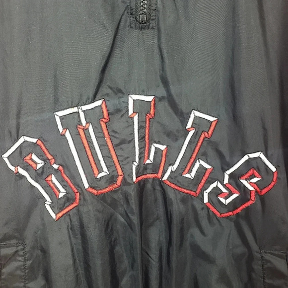 Chalk Line Vtg 90s Chicago Bulls Lg Windbreaker - Picture 7 of 12